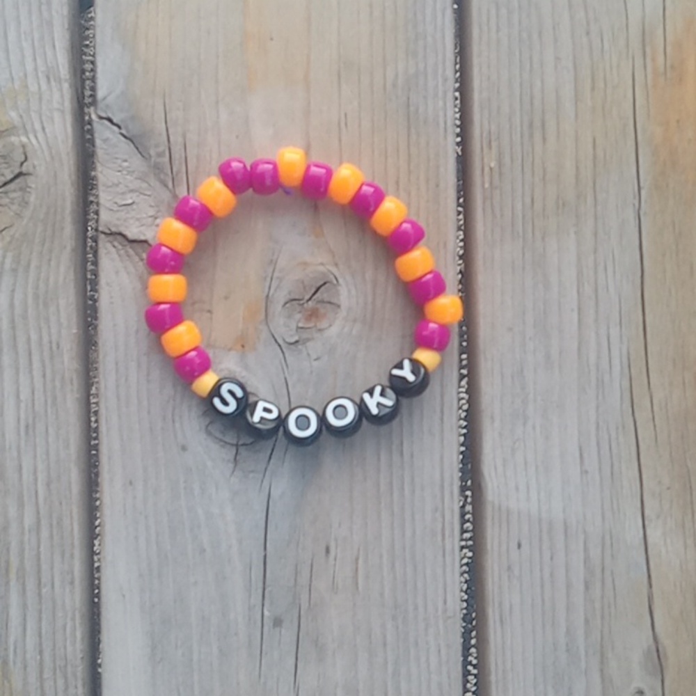 Halloween bracelet.